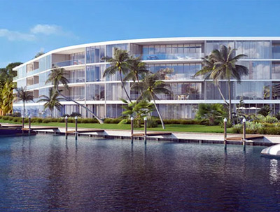 Beautiful building on the inner coastal.